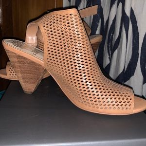 Vince Camuto peep toe bootie
